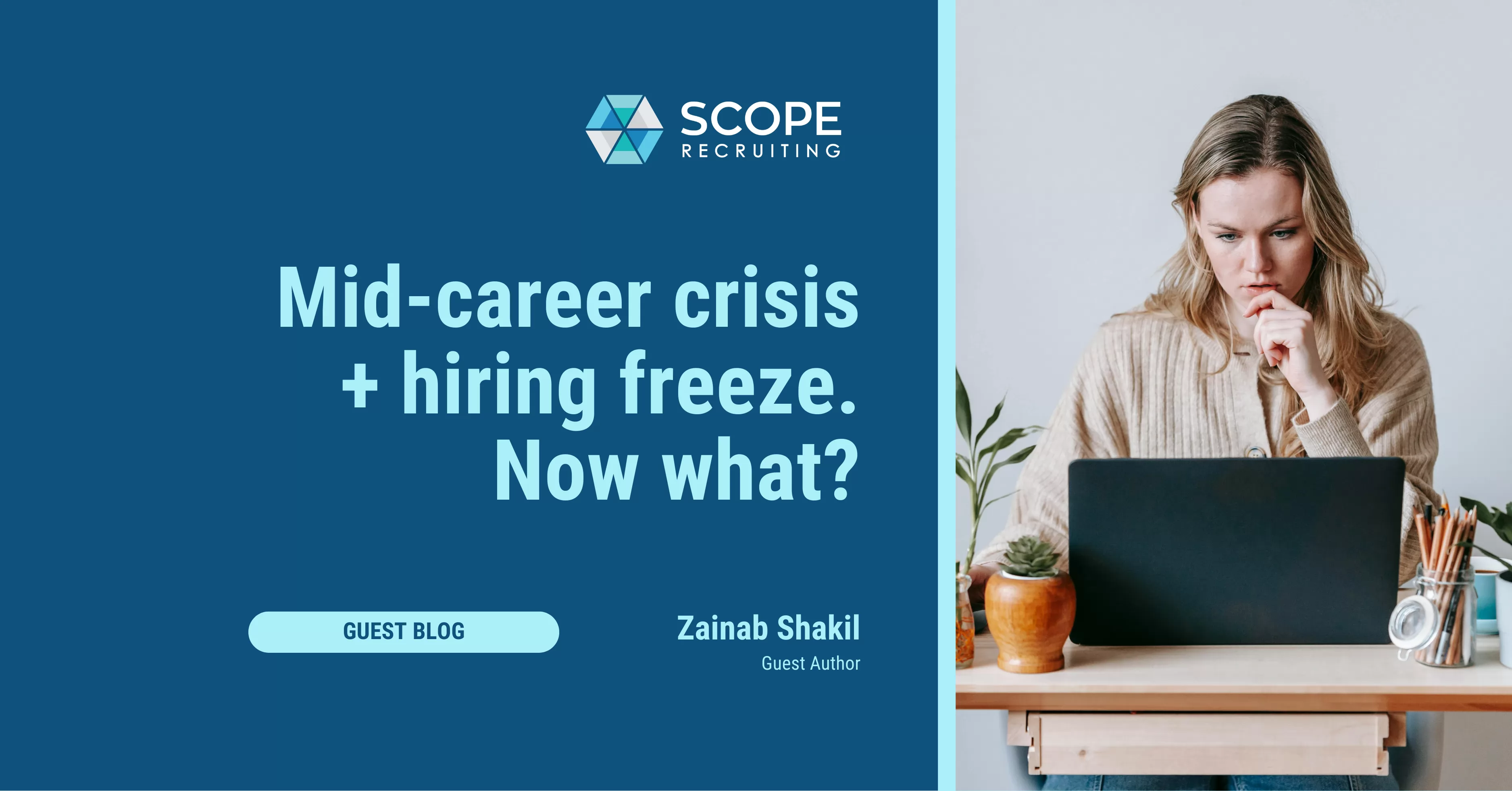 How Professionals Can Navigate a Mid-Career Crisis During a Hiring Freeze