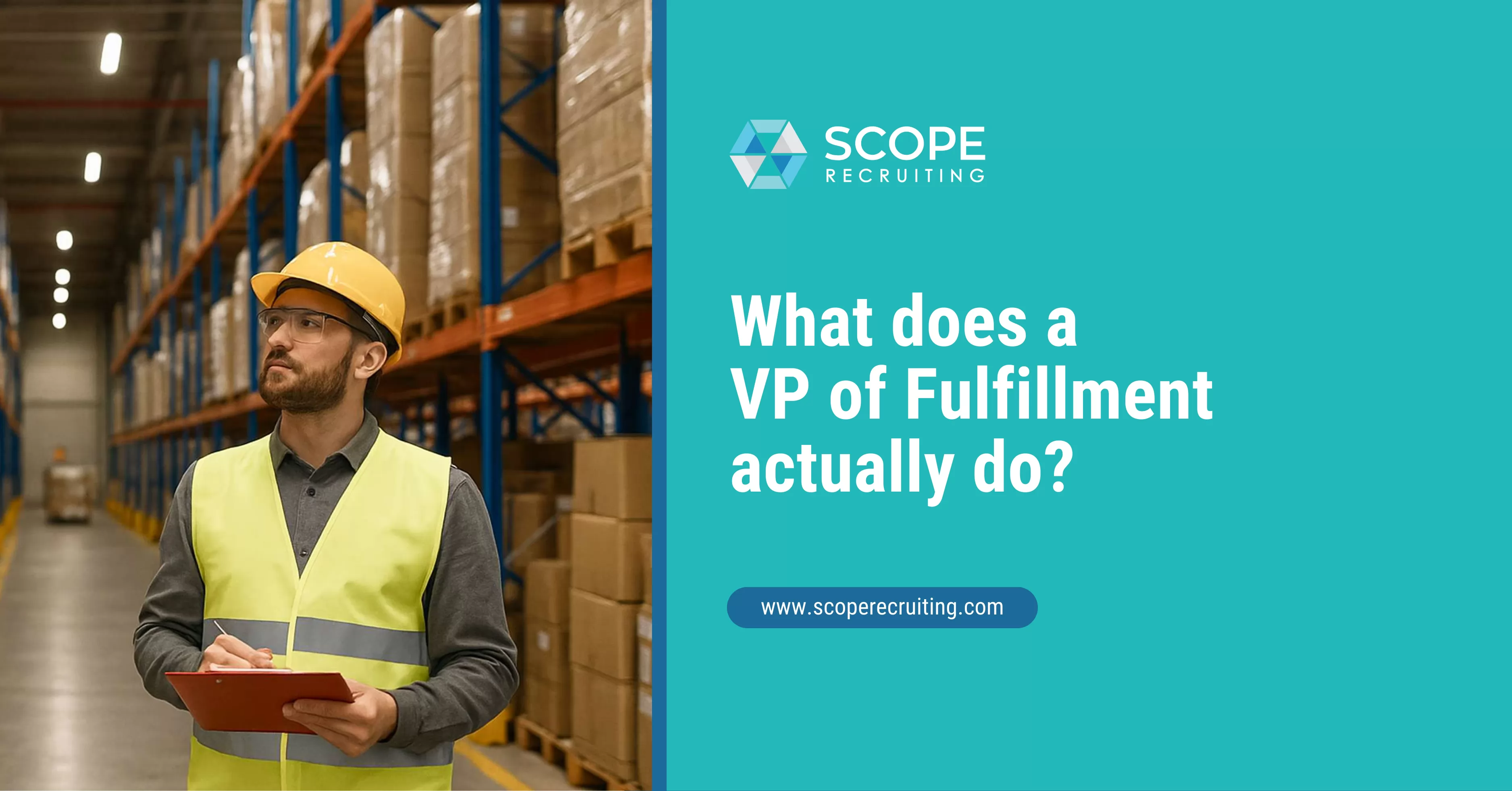 VP of Fulfillment Job Description