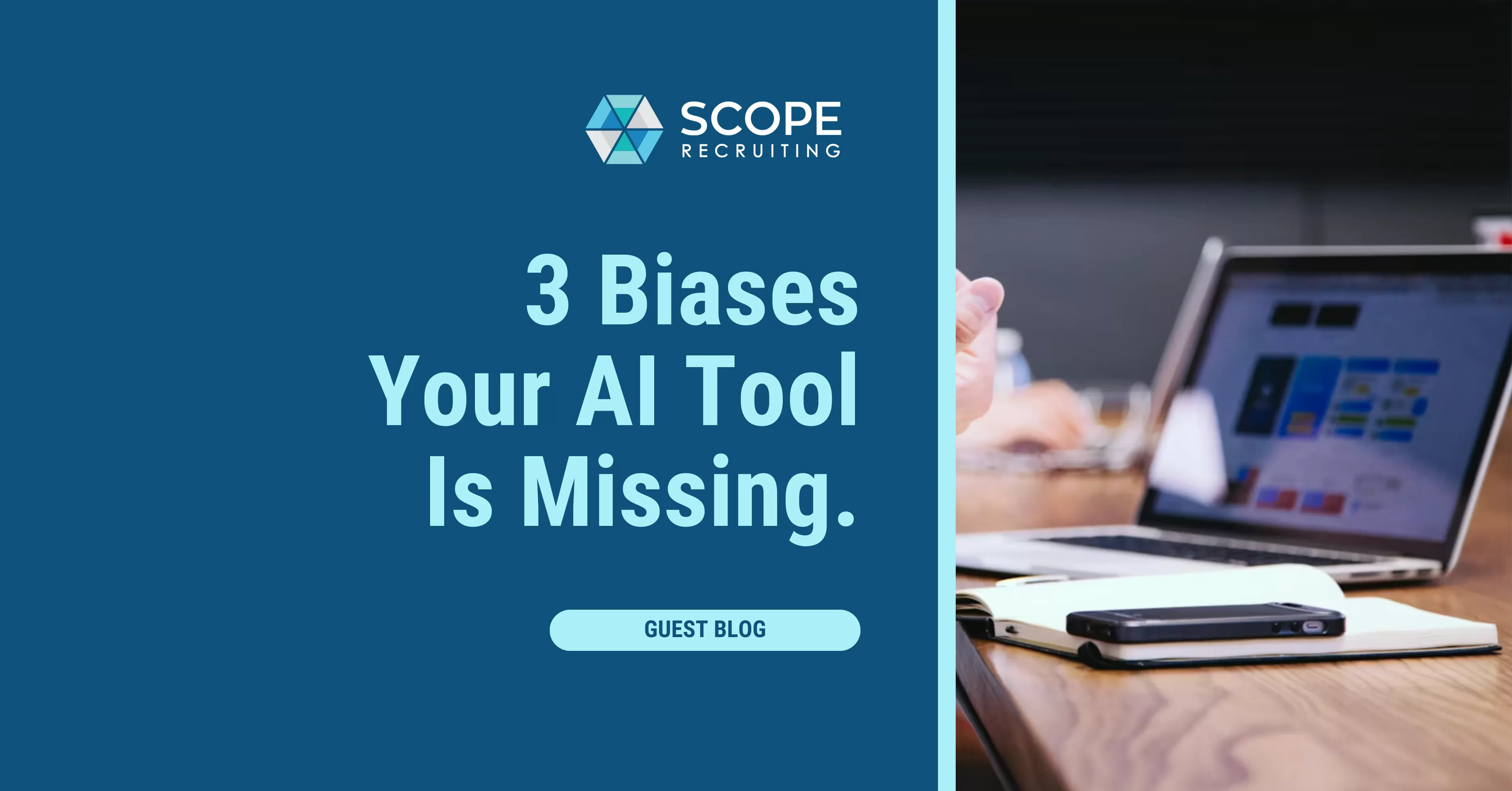 A diverse group of professionals collaborating in a modern office, representing the human oversight needed in AI recruitment.