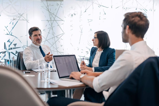 Supply chain recruiter reviewing logistics candidate profiles